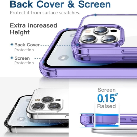 Clear Design iPhone 14 Pro Max Phone Case - Picture 2 of 16